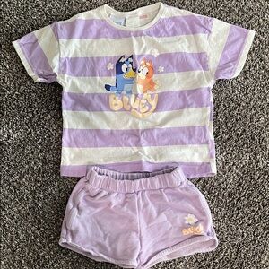 Zara Kids Bluey matching set
